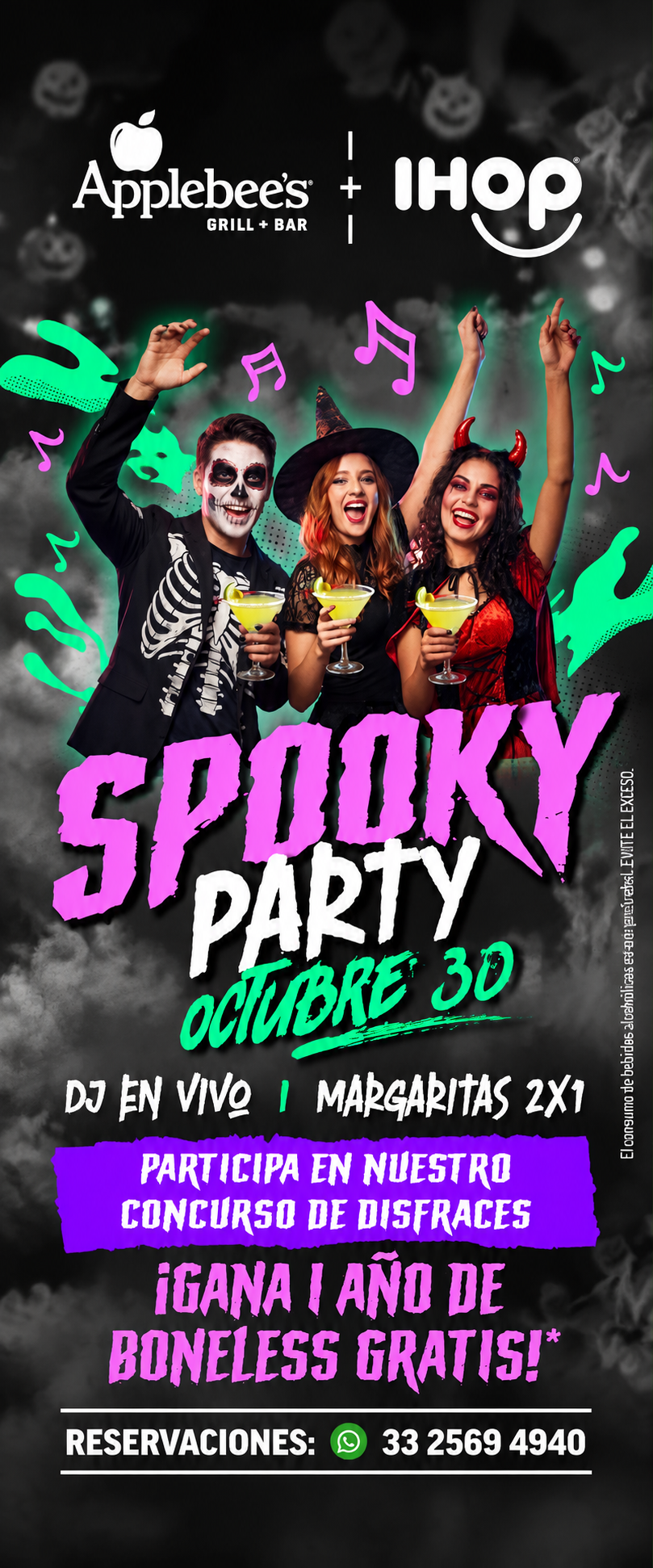 Spooky Party | Applebee´s + IHOP